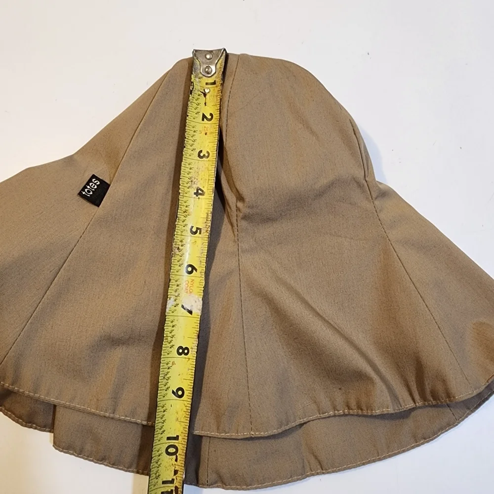 TOTES Fabric Tan Bucket Hat 57cm